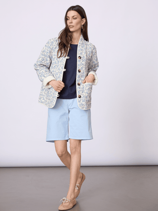 REDGREEN WOMAN Sanna Jackets and Coats 363 Blue Pattern