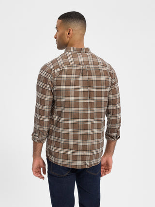 REDGREEN Albert Shirt 2291 Dark Brown Check