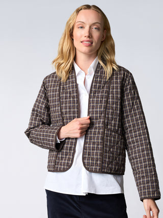 REDGREEN WOMAN Sigga Jackets and Coats 268 Navy Check