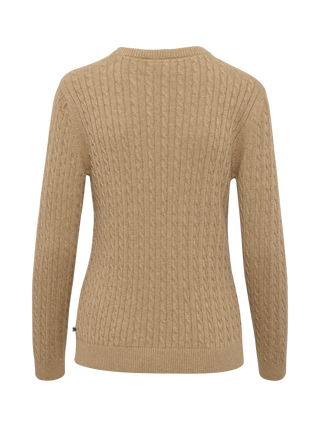 REDGREEN WOMAN Susan Cable Knit Knit 423 Sand Melange