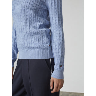 REDGREEN WOMAN Susan Cable Knit Knit 462 Light Blue melange